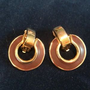 Vintage clip/on earrings
